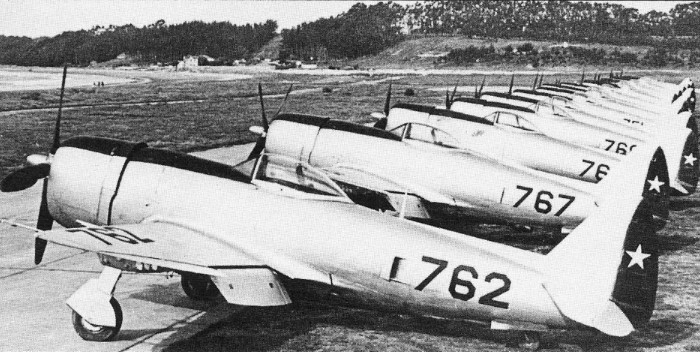 P-47Ds of the Chilean Air Force