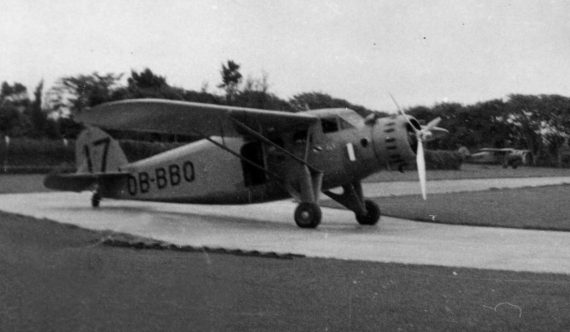 Stinson-Faucett F-10 OA-BBQ