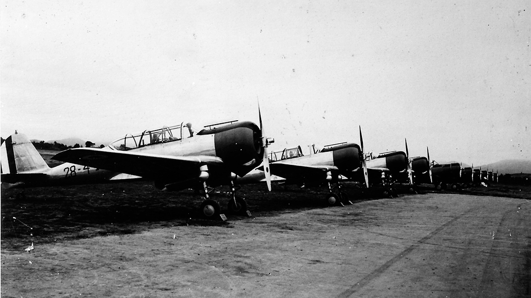 Peruvian Curtiss-Wright SNC-1s