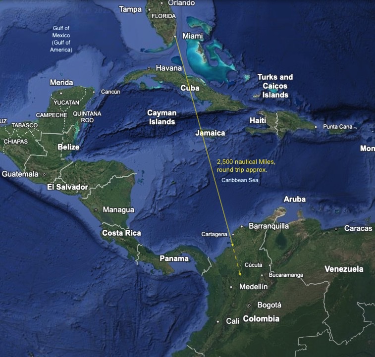 YS-39C trip map
